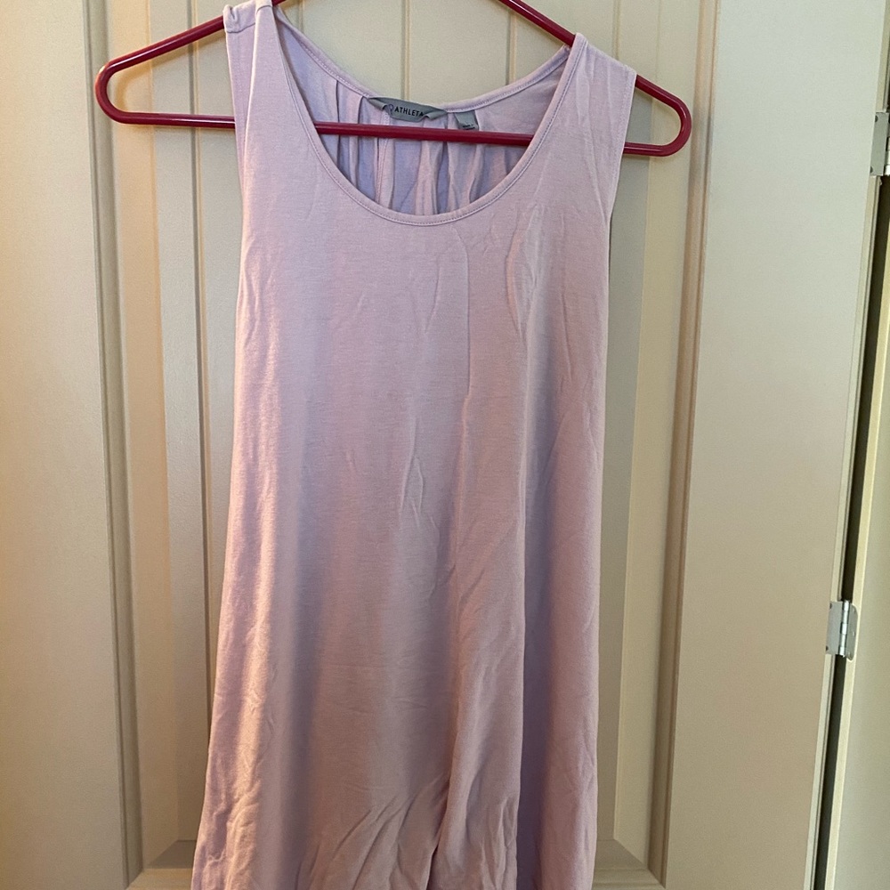 Athleta purple sleeveless tank